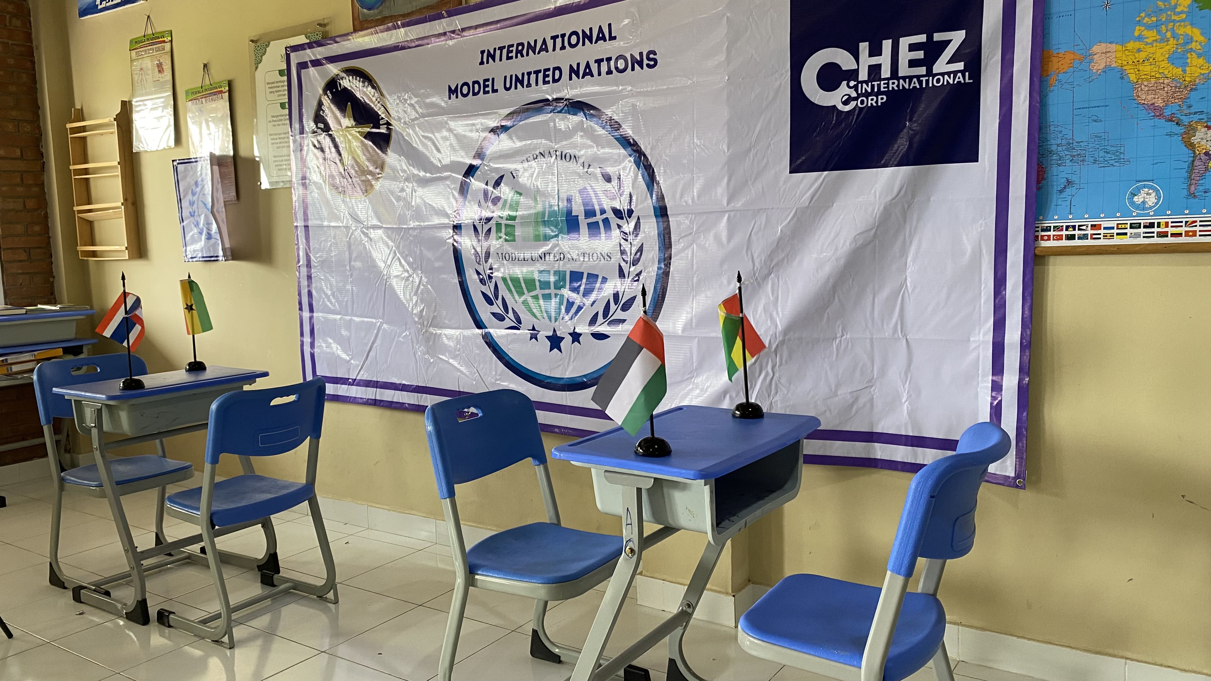 CHEZ International Login Background